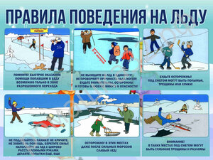 Правила поведения на водоемах в весенний период