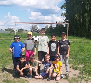 День физкультурника в селе Омутское
