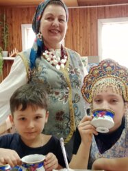 Широкая Масленица-Комоедица в клубе с.Крапивье