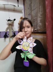 Творческая мастерская в клубе с.Весь, приуроченная к Году семьи