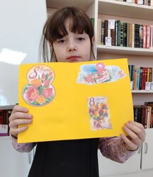 Мастер-класс по изготовлению открытки к Международному женскому дню