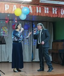 Концертная программа в Международному женскому дню в клубе с.Гавриловское