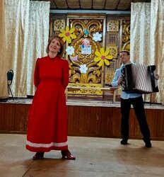 Праздничная программа ко Дню Матери в доме культуры с.Омутское.