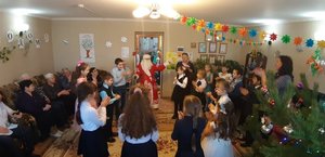 Новогоднее поздравление для граждан пожилого возраста