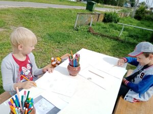 Викторина к Международному Дню кино для детей дошкольного 
возраста в селе Весь.

