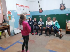 Игровая программа в клубе села Торчино.