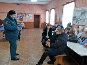 Профилактическая беседа «Противопожарная безопасность».
