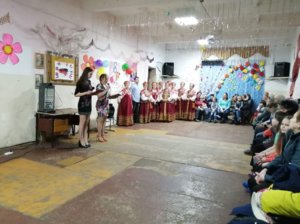 Концертная программа в клубе п. Красногвардейский Концертная программа в клубе п. Красногвардейский