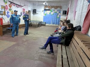Профилактическая беседа по правилам пожарной безопасности.