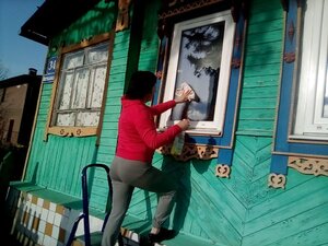 Волонтерская акция к 77-летию Победы в Великой Отечественной войне 1941-1945 гг. в селе Глебовское
