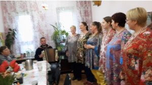 Вечер любителей русской песни в доме культуры с.Красное