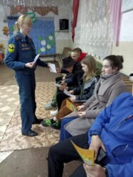 Профилактическая беседа по противопожарной безопасности