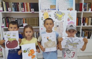 Творческая мастерская по рисованию в доме культуры с.Омутское.