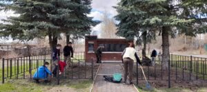 Субботники на территории муниципального образования Селецкое