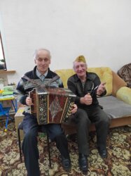 Патриотическая встреча ко Дню защитника Отечества прошла в доме культуры с.Омутское