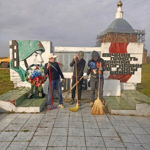 Субботник в Глебовском: вместе делаем наши села лучше!