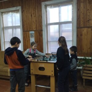 Двери клуба села Крапивье открыты всегда!
