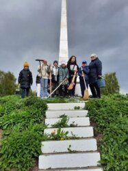 Патриотическая акция в с.Кидекша и с.Троица-берег